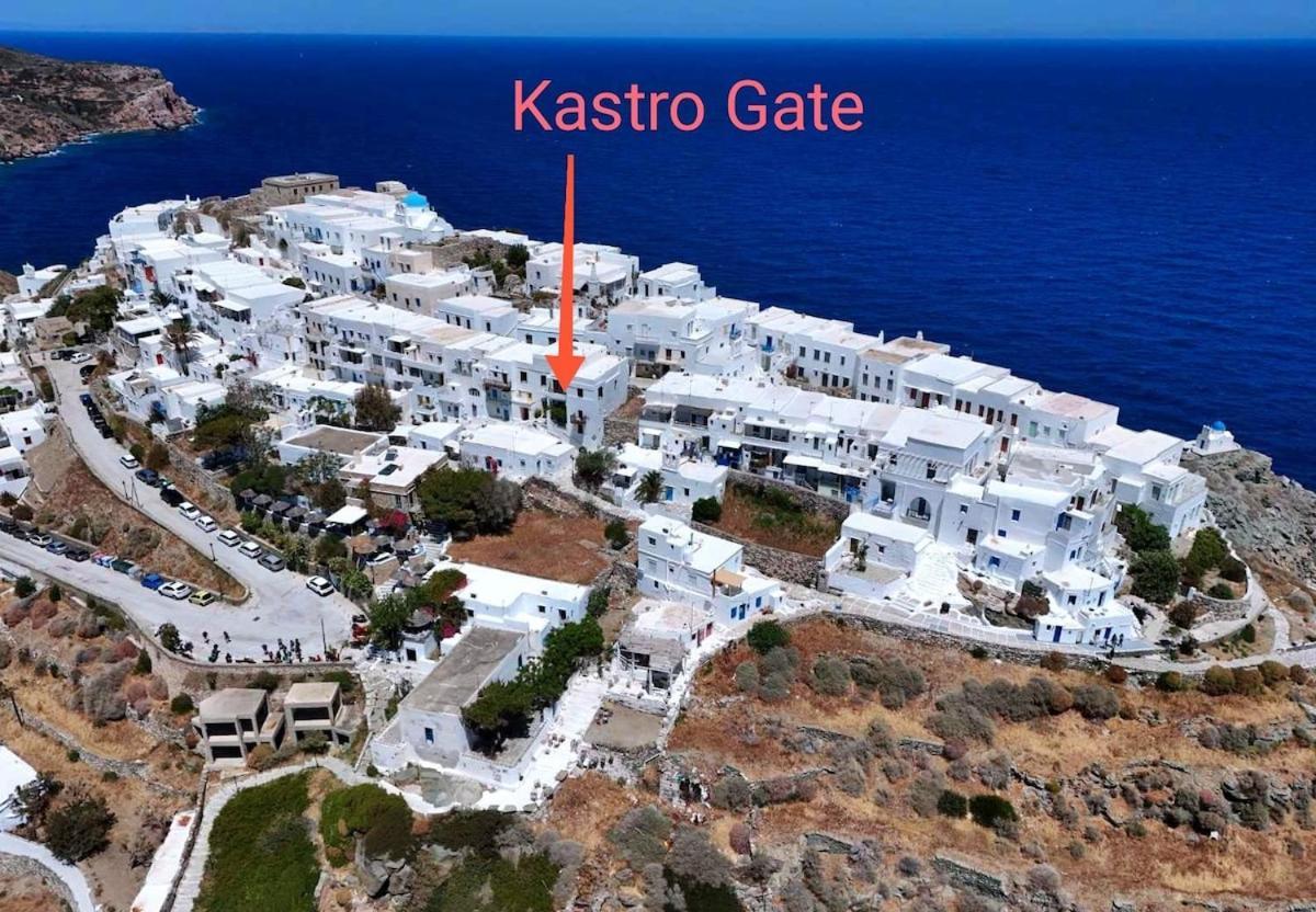 Kastro Gate Apartment ,Entrance To An Ancient Village Kástron Dış mekan fotoğraf